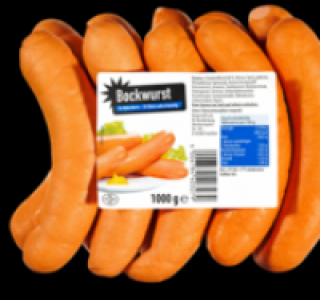 Bockwurst 3.49 €