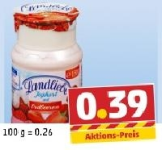 LANDLIEBE Joghurt auf Frucht 0.39 €