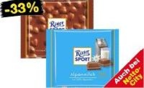 Ritter Sport Schokolade 0.59 €