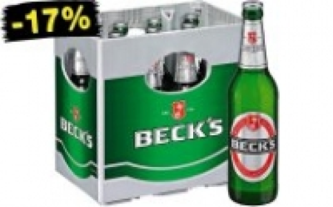 Becks Pils 6.99 €