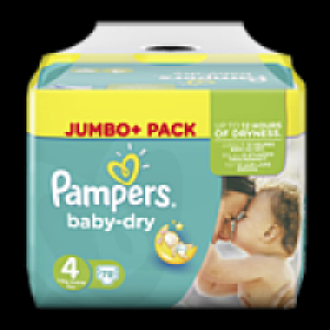 Pampers Jumbo Baby-Dry oder Active Fit 17.99 €