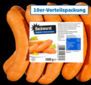 Bockwurst 3.49 €