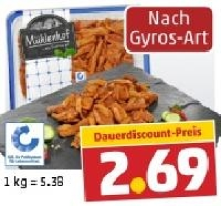 MÜHLENHOF Frisches Schweine-Geschnetzeltes 2.69 €