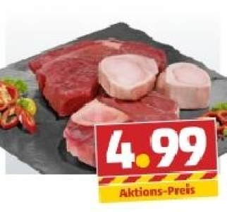 Frisches Rindfleischpaket 4.99 €