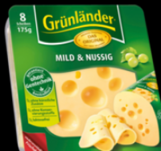 GRÜNLÄNDER Käsescheiben 1.49 €