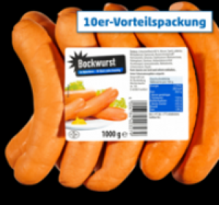 Bockwurst 3.49 €