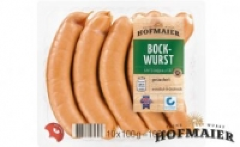 Bockwurst 3.49 €