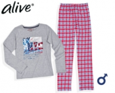 ALIVE®Kinder-Flanell-Pyjama 6.99 €