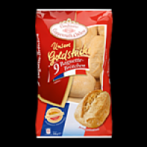 Coppenrath < Wiese Unsere Goldstücke 9 Weizenbrötchen, 9 Baguettebr 0.99 €