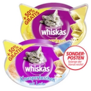 Whiskas Knuspertaschen 0.99 €