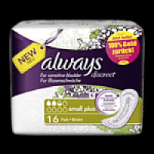 Always Discreet 2.99 €