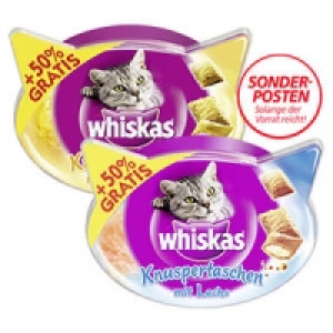 whiskas Knuspertaschen 0.99 €