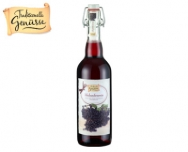 Traditionelle Genüsse Fruchtwein in der Bügelflasche 2.29 €