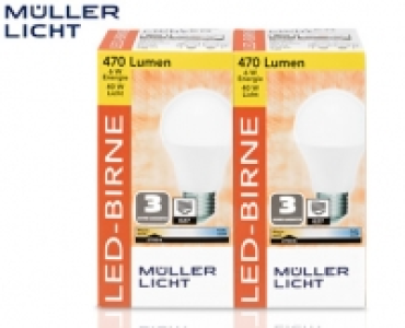 MÜLLER-LICHT LED-Leuchtmittel, nicht dimmbar, 2er-Set