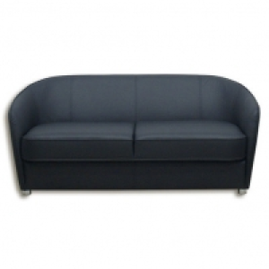 3-Sitzer Sofa - schwarz - Kunstleder 549.99 €