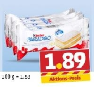 KINDER Paradiso 1.89 €