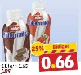 MÜLLER Müllermilch 0.66 €