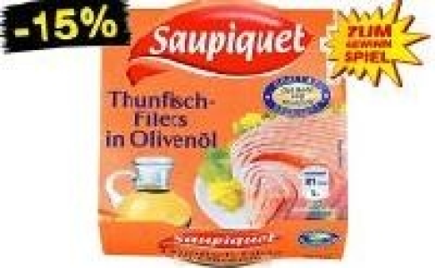 Saupiquet Thunfisch-Filets 1.69 €