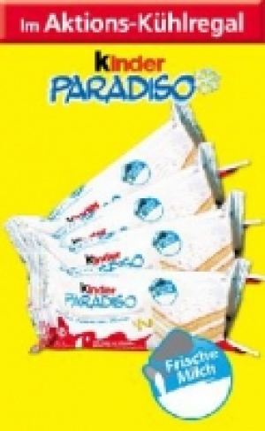 Kinder PARADISO 1.89 €