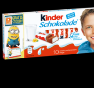 FERRERO Kinder Schokolade 1.25 €