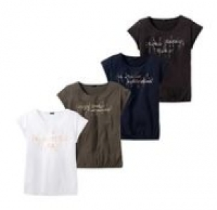 Damen-T-Shirt mit elastischem Saum 4.99 €