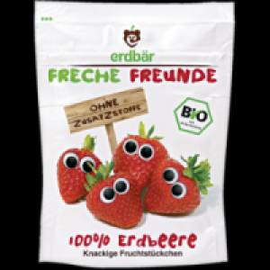 Erdbär Bio Freche Freunde 100% Erdbeere