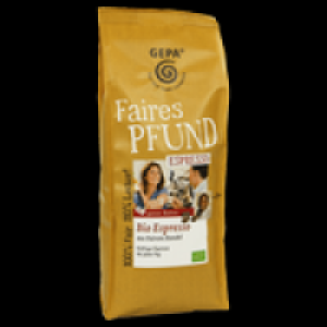 GEPA Faires Pfund Bio Espresso 7.99 €