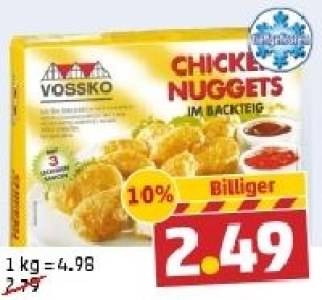 VOSSKO Chicken Nuggets 2.49 €