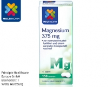 MULTINORM Magnesium 375 mg¹ oder Calcium 400 mg + Vitamin D3, 2,5 g¹ 2.99 €