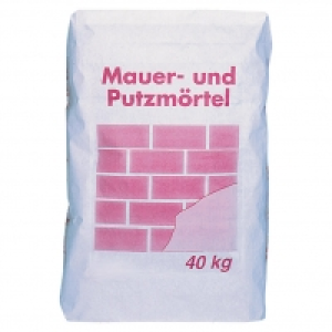 Mauer- & Putzmörtel 3.29 €