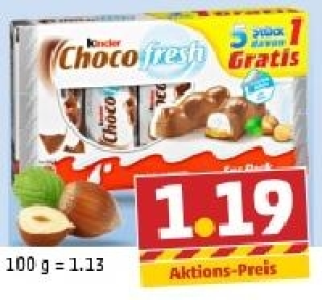 KINDER Choco fresh 1.19 €