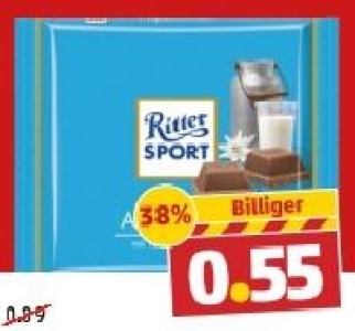 RITTER SPORT Schokolade 0.55 €