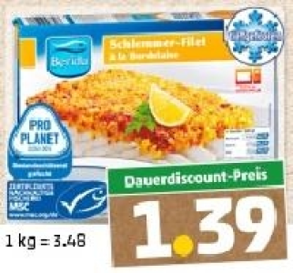 BERIDA Schlemmer-Filet 1.39 €