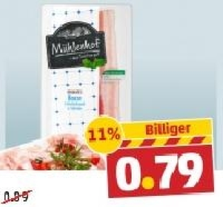 MÜHLENHOF Delikatess Bacon 0.79 €