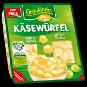 Grünländer Käsescheiben oder Würfel 1.39 €