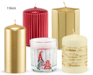 CASA Deco Weihnachts-Dekorkerze 1.59 €