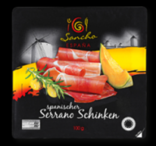 SANCHO Spanischer Serrano-Schinken 1.79 €