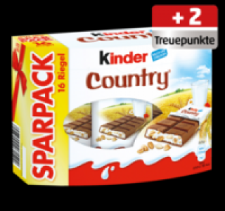 FERRERO Kinder Country 2.99 €