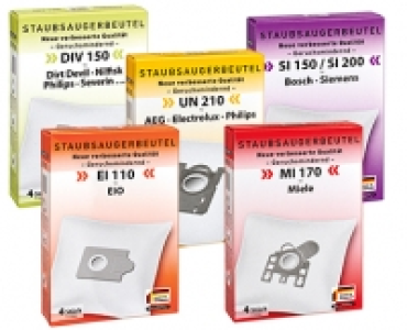 4 Staubsaugerbeutel 2.99 €