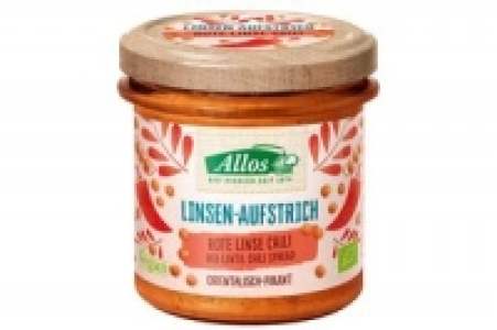 Linsen-Aufstrich Rote Linse Chili 1.99 €