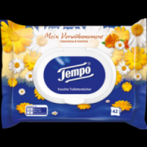 Tempo feuchte Toilettentücher mein Verwöhnmoment Calendula < Kamille