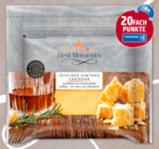 BEST MOMENTS Irischer Cheddar 1.99 €