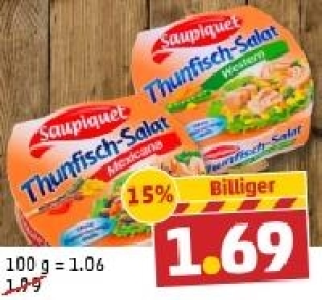 SAUPIQUET Thunfisch-Salat 1.69 €