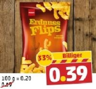 PENNY Erdnuss Flips 0.39 €