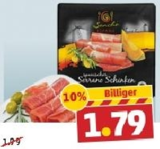 SANCHO Spanischer Serrano-Schinken 1.79 €