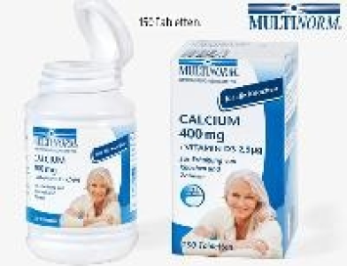 Magnesium 375 mg oder Calcium 400 mg + Vitamin D3 2,5 µg 2.99 €