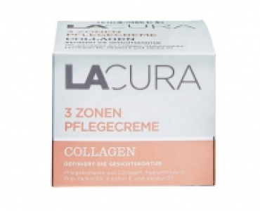 LACURA 3 Zonen Pflegecreme Collagen 4.99 €