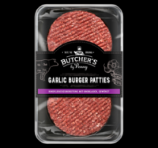 BUTCHERS Garlic Burger Patties 1.99 €