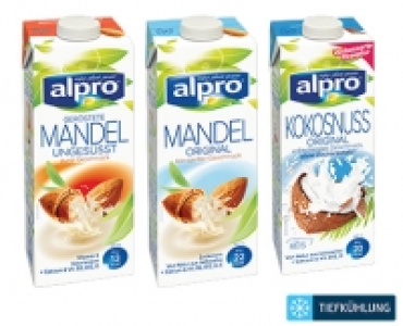 alpro® Mandel- oder Kokosnussdrink 1.99 €