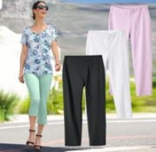 Damen-Caprihose mit elastischem Bund 7.99 €